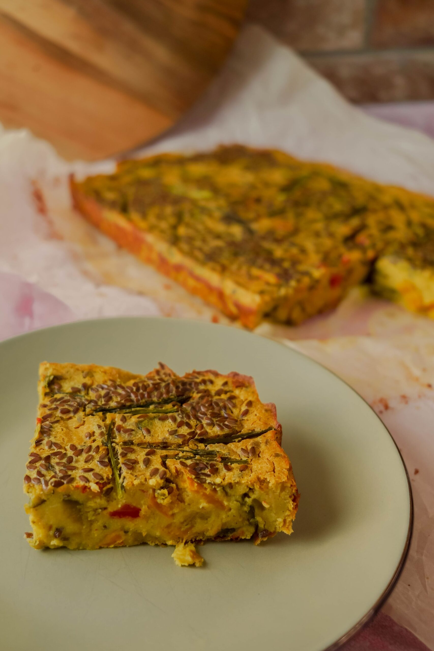 baked vegan gluten-free frittata